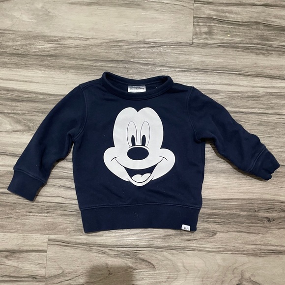 Gap mickey mouse crewneck sweater - Picture 2 of 2